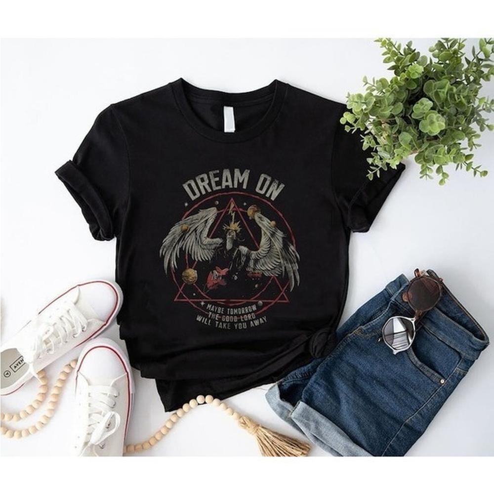 Aerosmith Dream On Tshirt Aerosmith Shirt Fan Gifts Aerosmith Band Shirt
